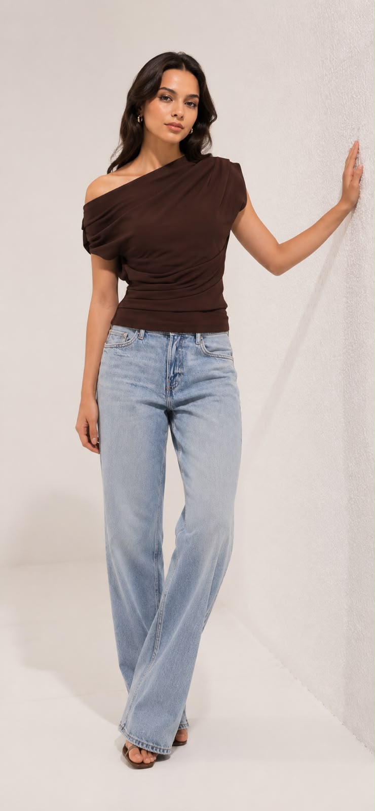 aura wide leg trousers – chocolate brown (copy) aura wide leg trousers – chocolate brown (copy)